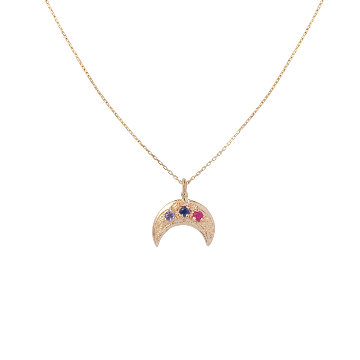 Anka Krystyniak - naszyjnik Złota mini-Lunula