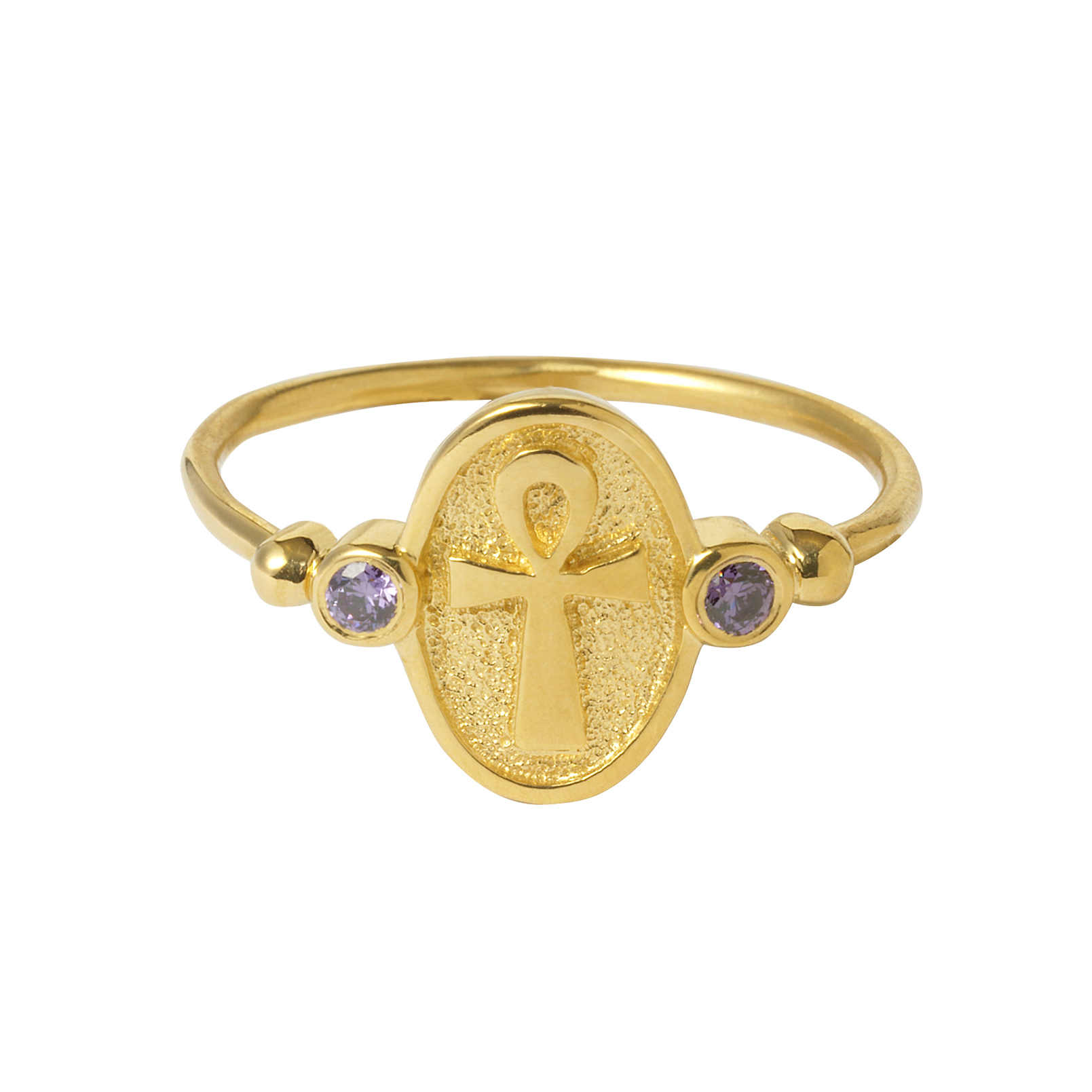 Gold on sale ankh ring